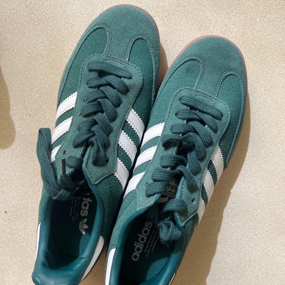 Adidas Green Sambas NEVER WORN